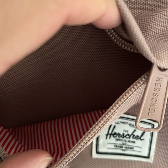 NWOT Herschel Mini Backpack Dusty pink Ash Rose 6.5L New 9" x 11" - Picture 12 of 12